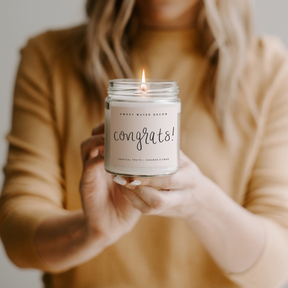 CONGRATS! SOY CANDLE